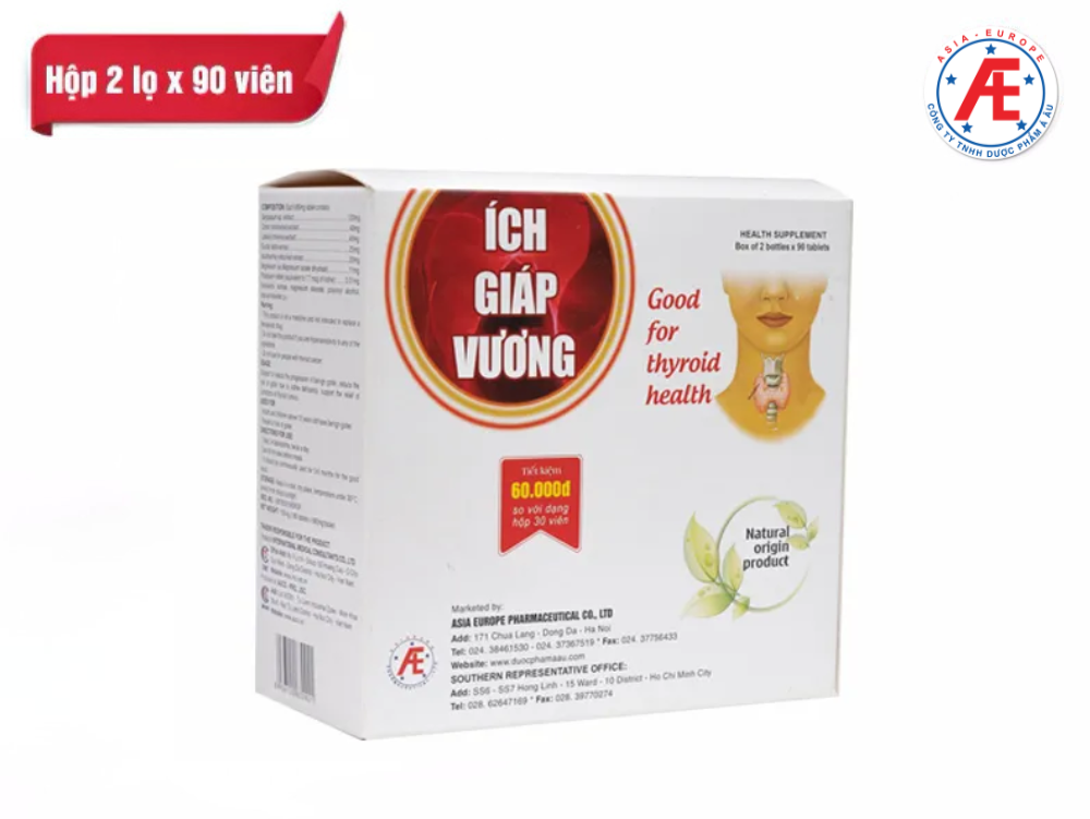 Thực phẩm bảo vệ sức khỏe Ích Giáp Vương